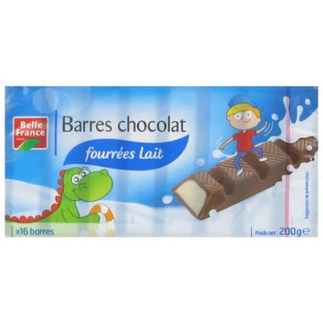 Belle France Milk Filled Chocolate Bars  - 200 G