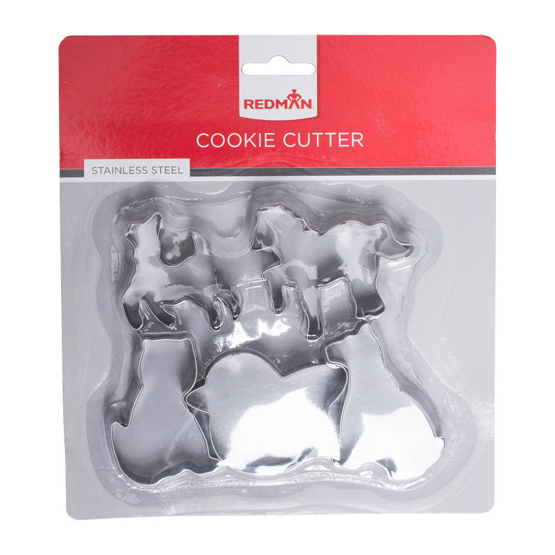 Redman Cutter Cookie S/S Animal  - 5Pcs