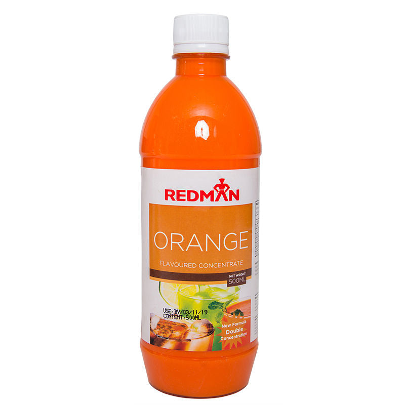 Redman Orange Flavoured Concentrate - 500 Ml
