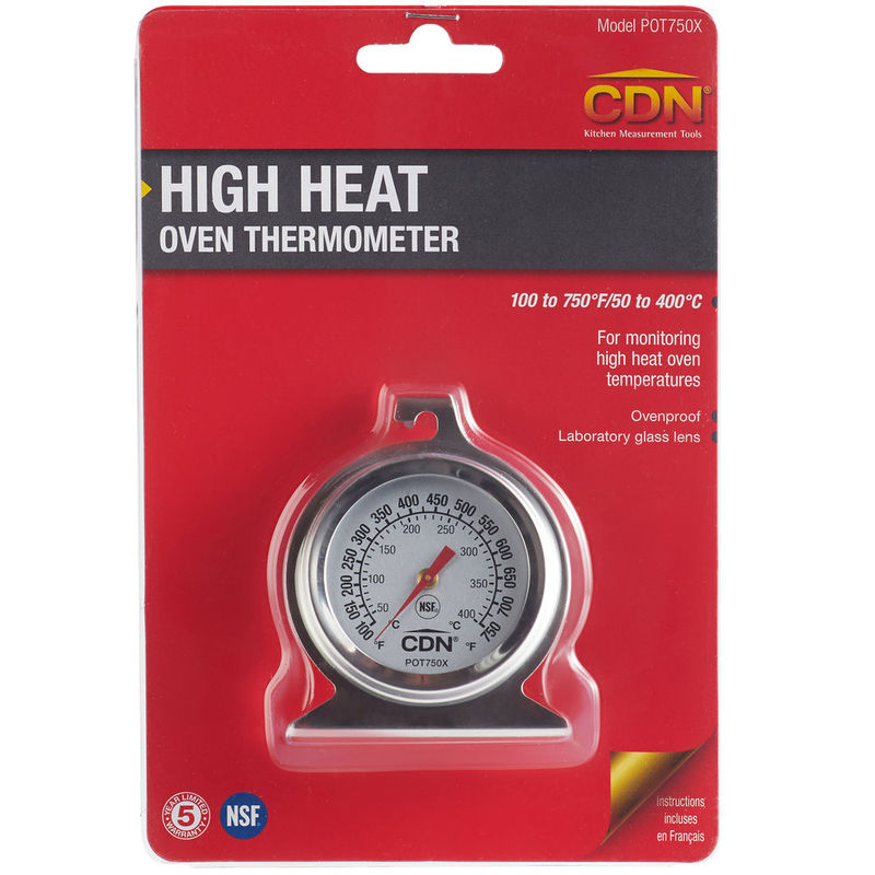 Cdn High Heat Oven Thermometer - (+50°C+400°C)