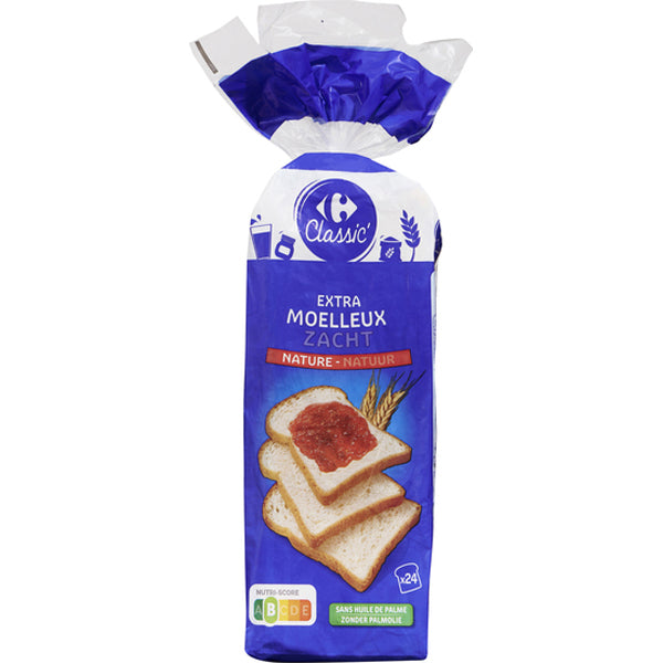Carrefour Extra Soft Sliced Bread  - 500 G