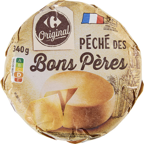 Carrefour Small Saint-Paulin Cheese  - 340 G