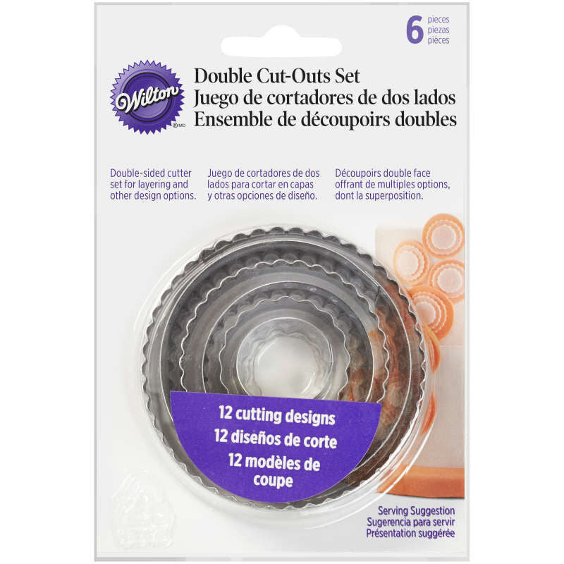 Wilton Cutouts Round Cutters 417-2581  - 1 Pc