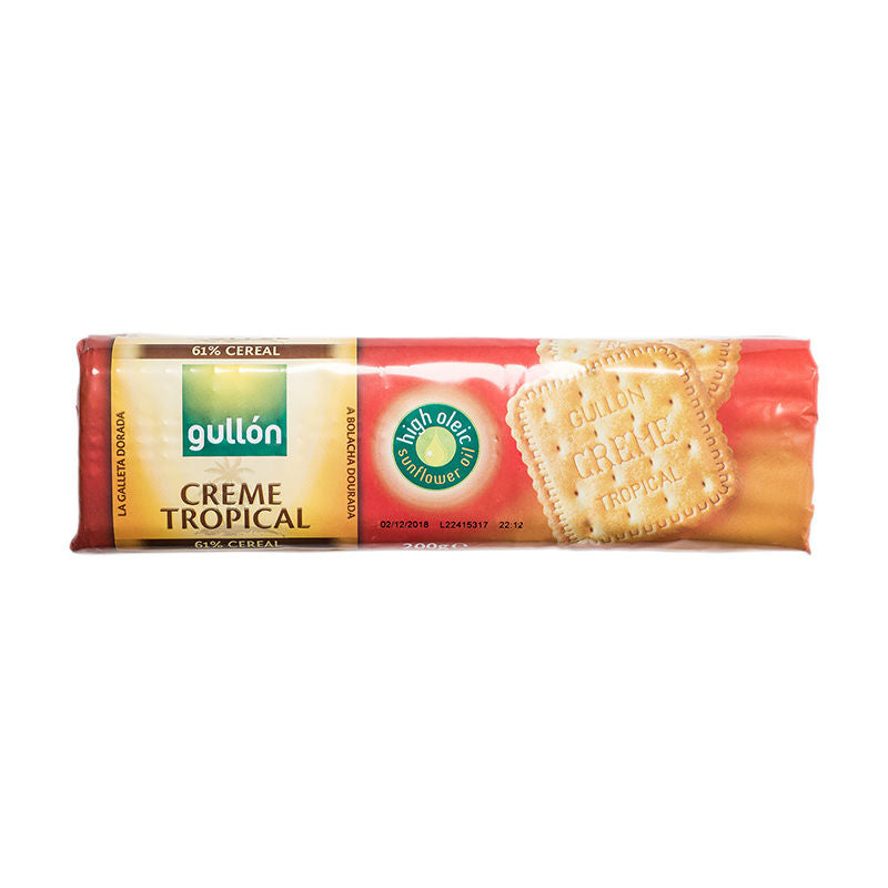 Gullon Tropical Creme Biscuit  - 200 G