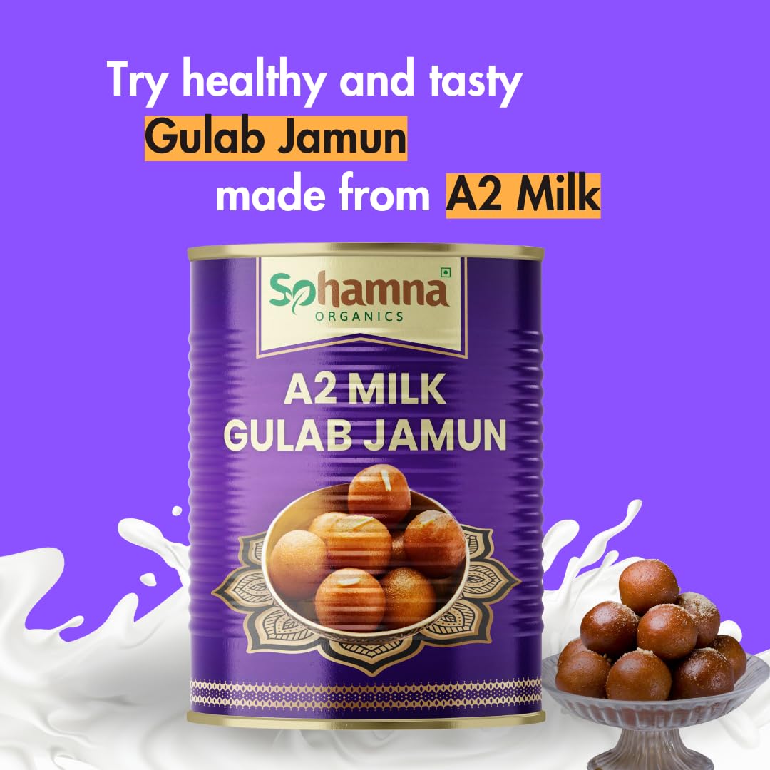 Sohamna Organics A2 milk Gulab Jamun - 1 kg