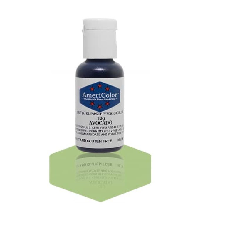 Americolor Softgel Color Paste Avocado 0.75Oz - 1 Pc