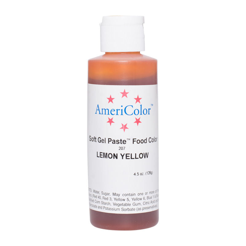 Americolor Softgel Color Paste Lemon Yellow  - .5Oz