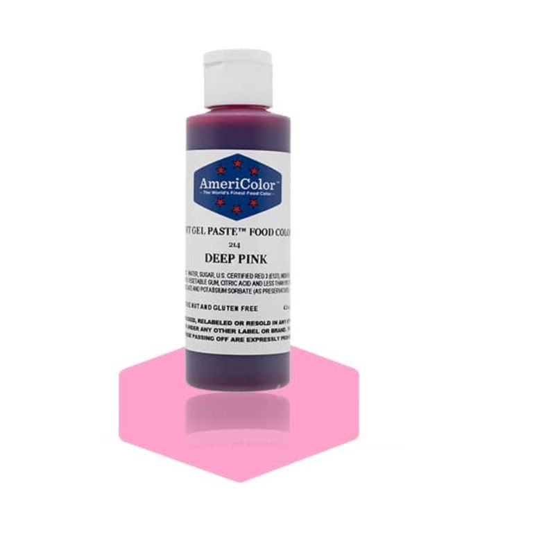 Americolor Softgel Color Paste Deep Pink  - .5Oz