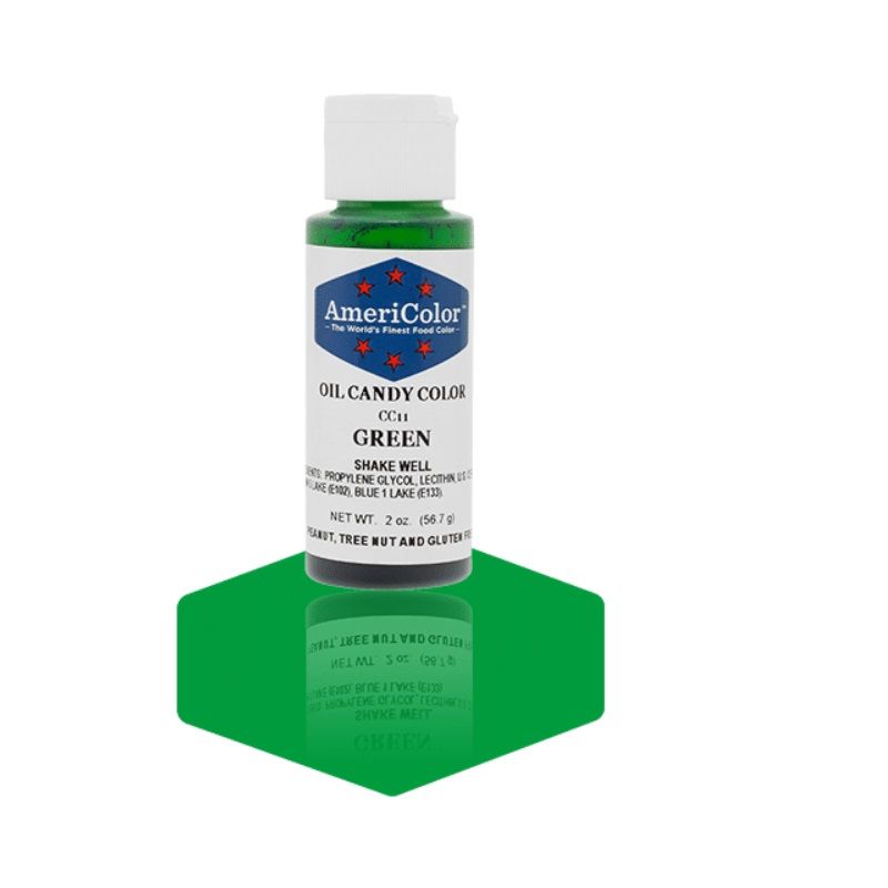 Americolor Candy Color Oil Green  -  2Oz