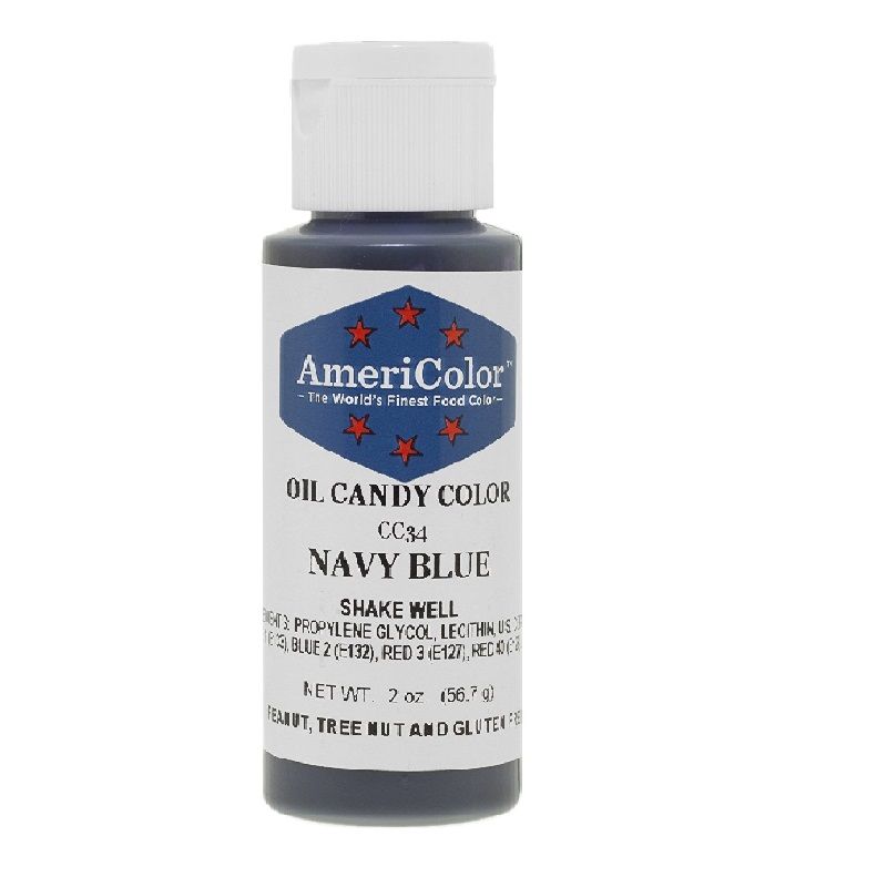 Americolor Candy Color Oil Navy Blue  -  2Oz