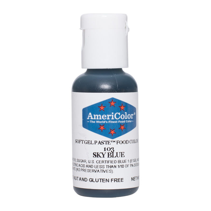 Americolor Softgel Color Paste Sky Blue 0.75Oz - 1 Pc