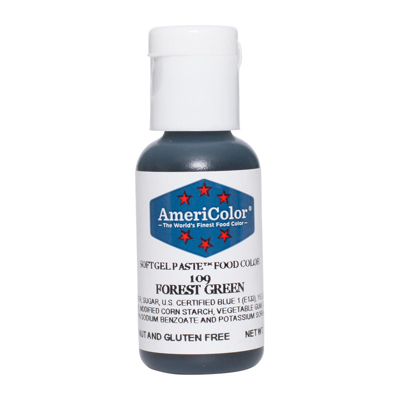 Americolor Softgel Color Paste Forest Green 0.75Oz - 1 Pc