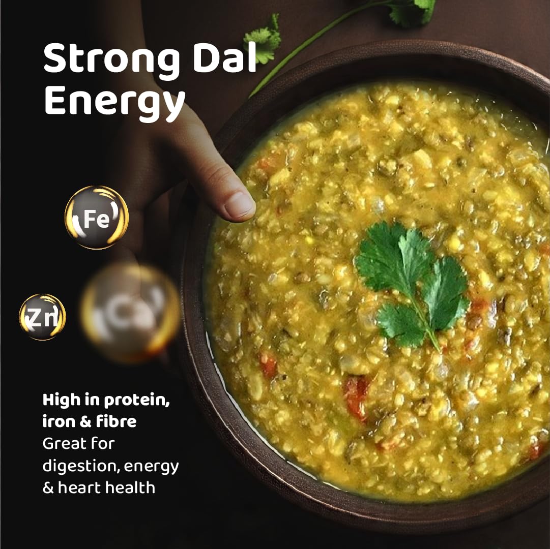 DeHaat Honest Farms Pesticide Free Unpolished Moong Dal Chilka - 500 g