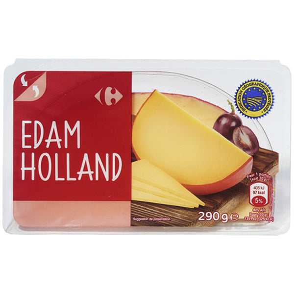 Carrefour Pgi Holland Edam Cheese  - 290 G