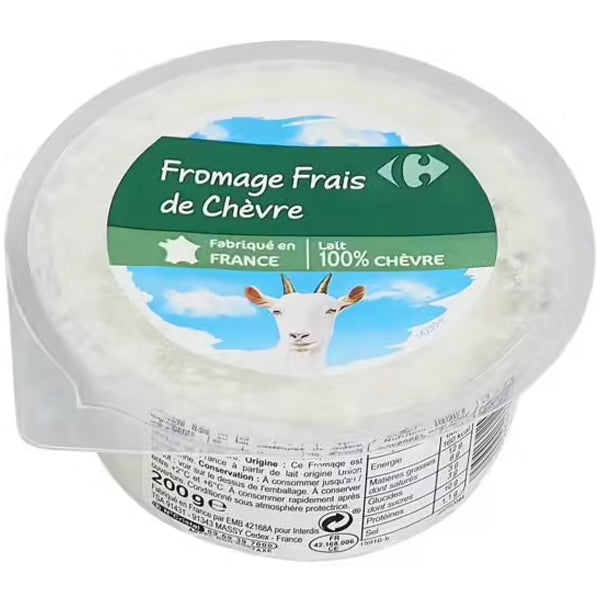 Carrefour Fresh Goat Cheese  - 200 G