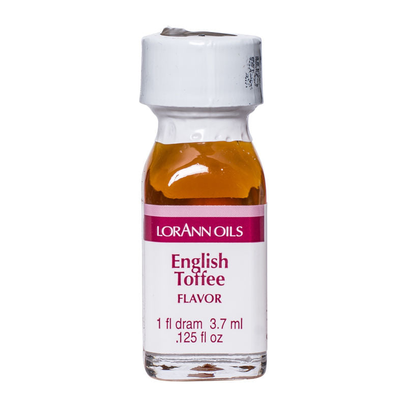Lorann OIL Flv English Toffee 0430-0112 0.125Oz  - 1 Pc