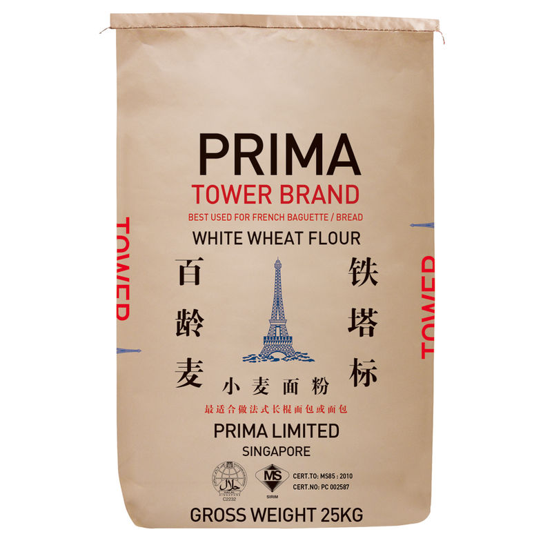Prima Tower French Wheat Flour For Bread  - 25Kg