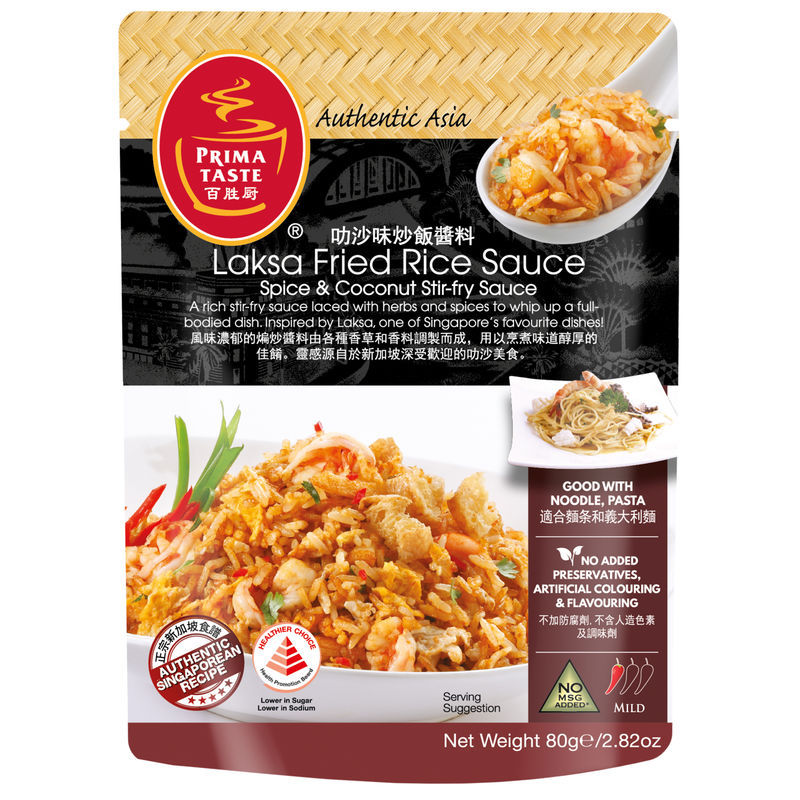 Prima Authentic Asia Laksa Fried Rice Sauce  -  80 G