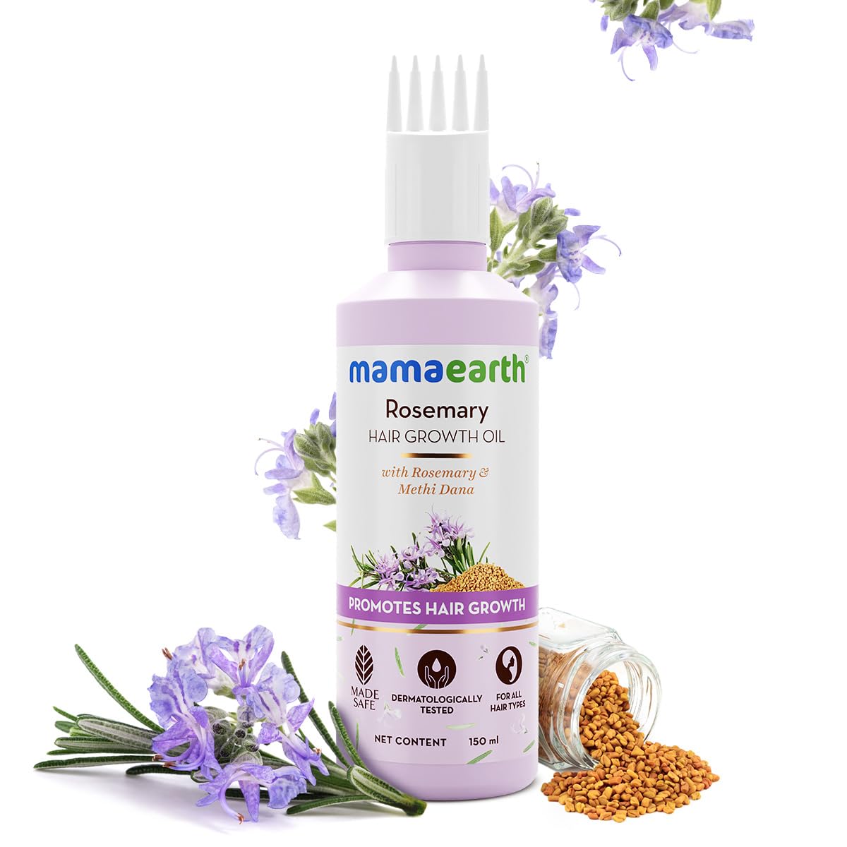 Mamaearth Rosemary Hair Growth Oil (Certified ORGANIC) - 150 ml