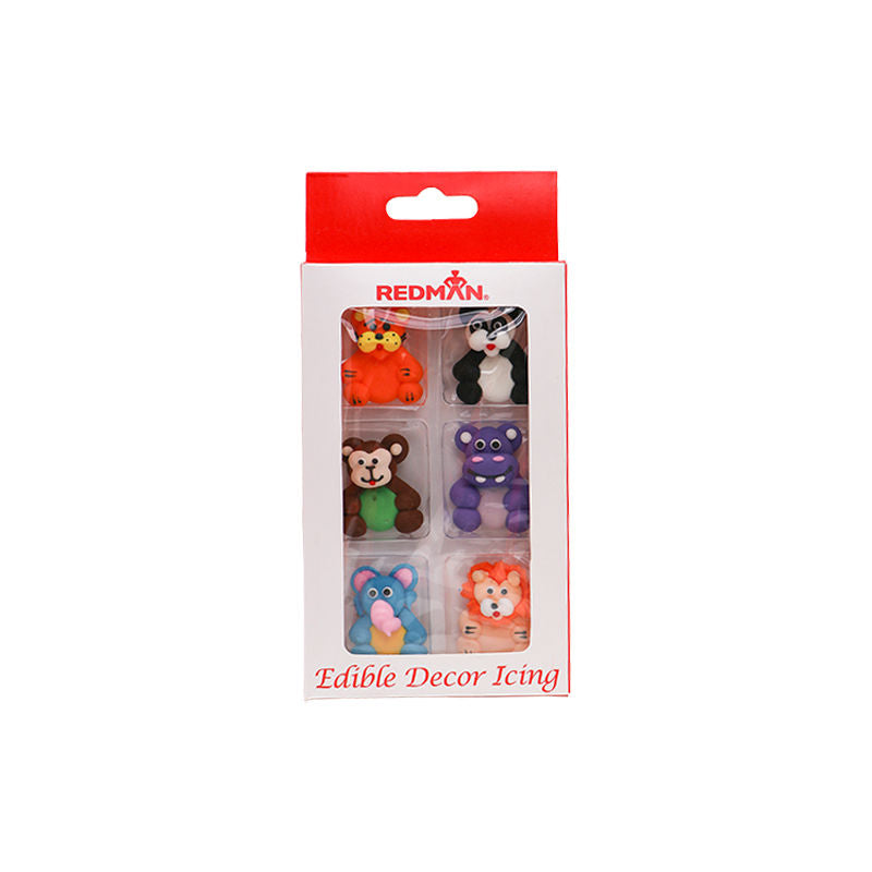 Redman Icing Decor- Safari Animals - 1 Pc