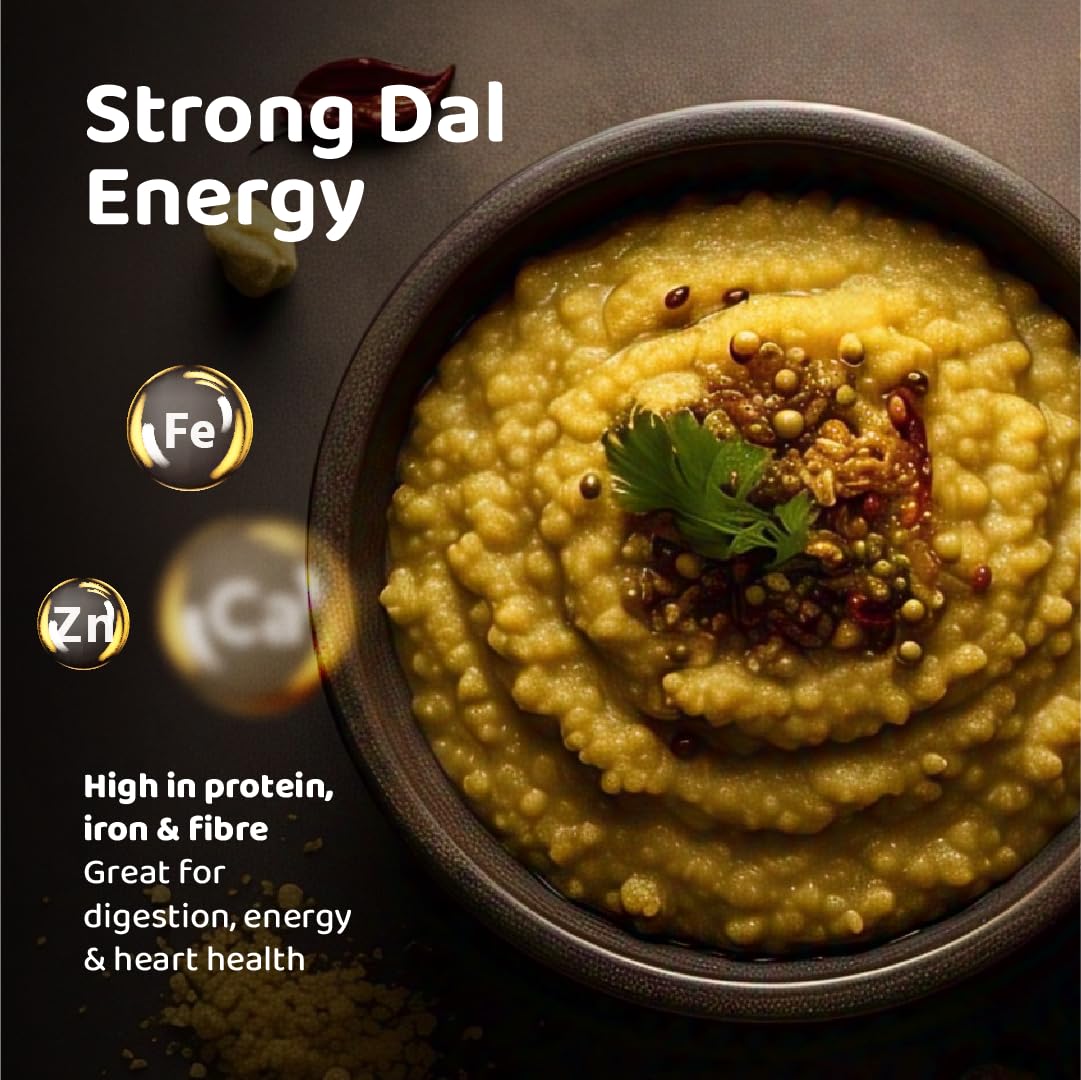 DeHaat Honest Farms Pesticide Free Unpolished Yellow Moong Dal - 500 g