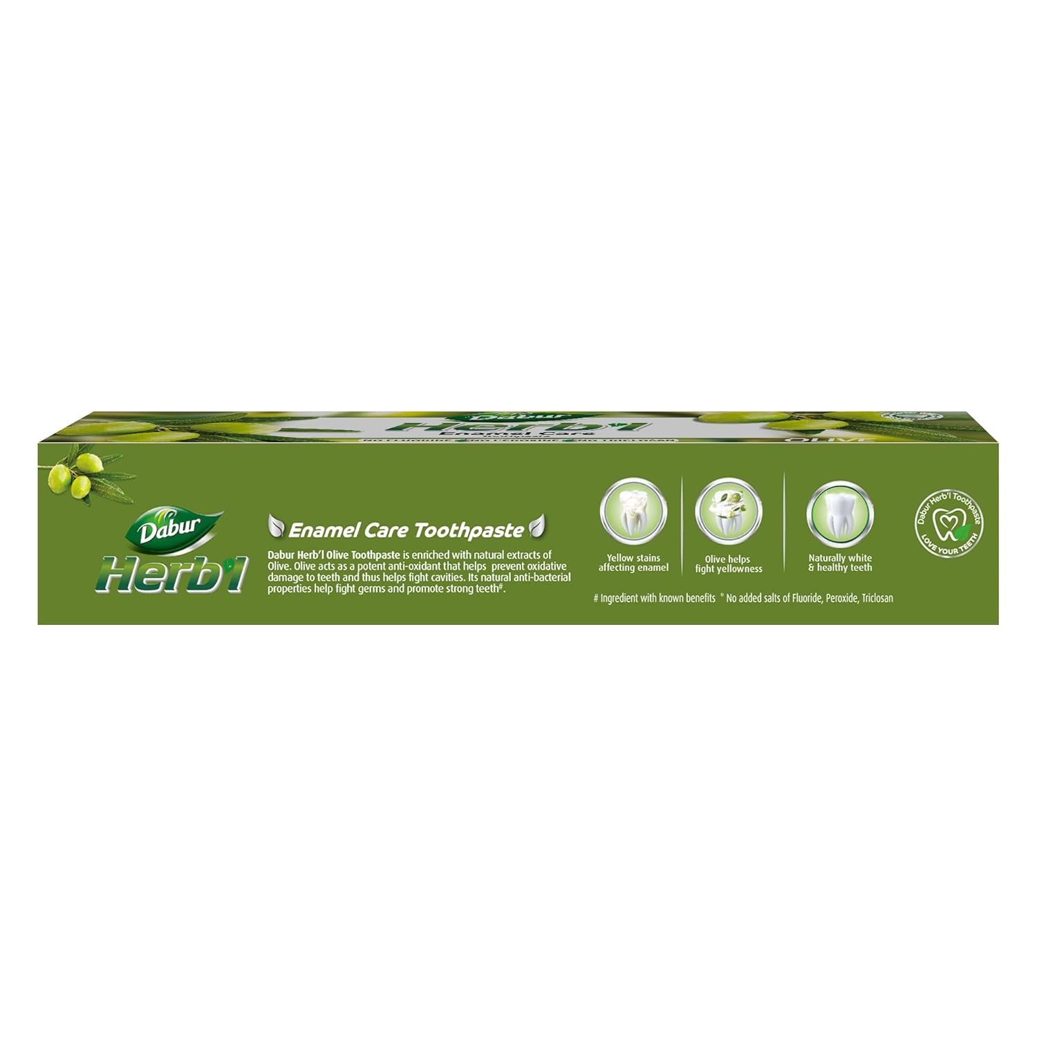 Dabur Herb'l Olive Enamel Care Toothpaste - 150 g