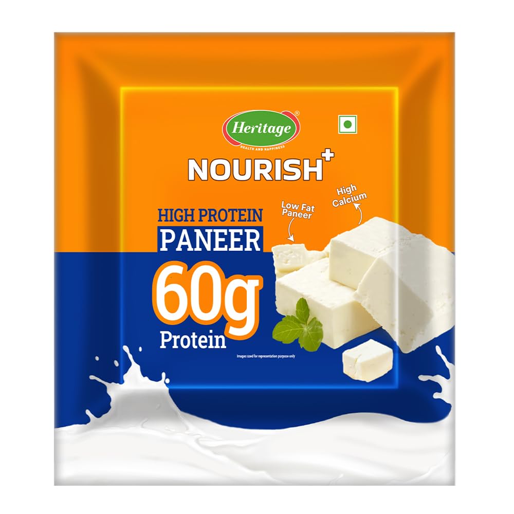 Heritage Nourish + High Protein & Low Fat Paneer - 240 g
