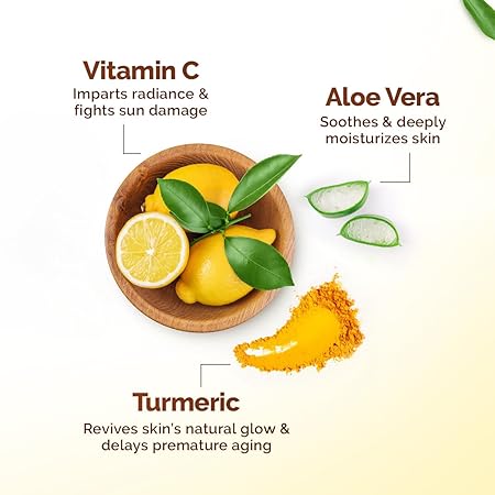 Mamaearth Vitamin C & Turmeric Daily Glow Face Wash (Certified ORGANIC) - 100 ml
