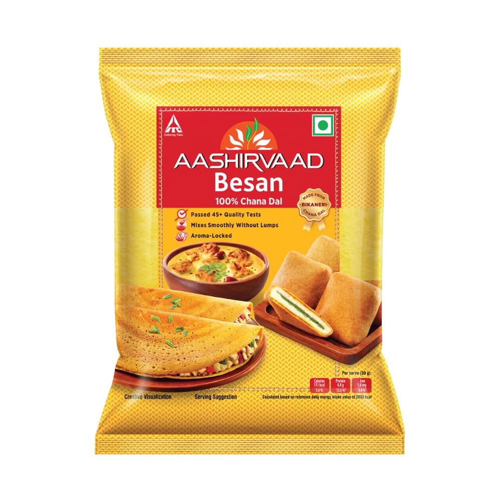 Aashirvaad 100% Bikaneri Chana Dal Besan Flour - 500 g