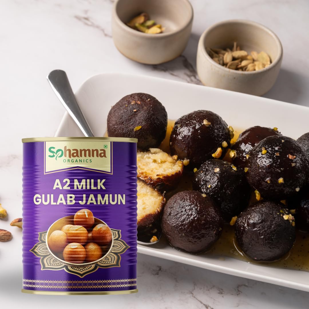 Sohamna Organics A2 milk Gulab Jamun - 1 kg