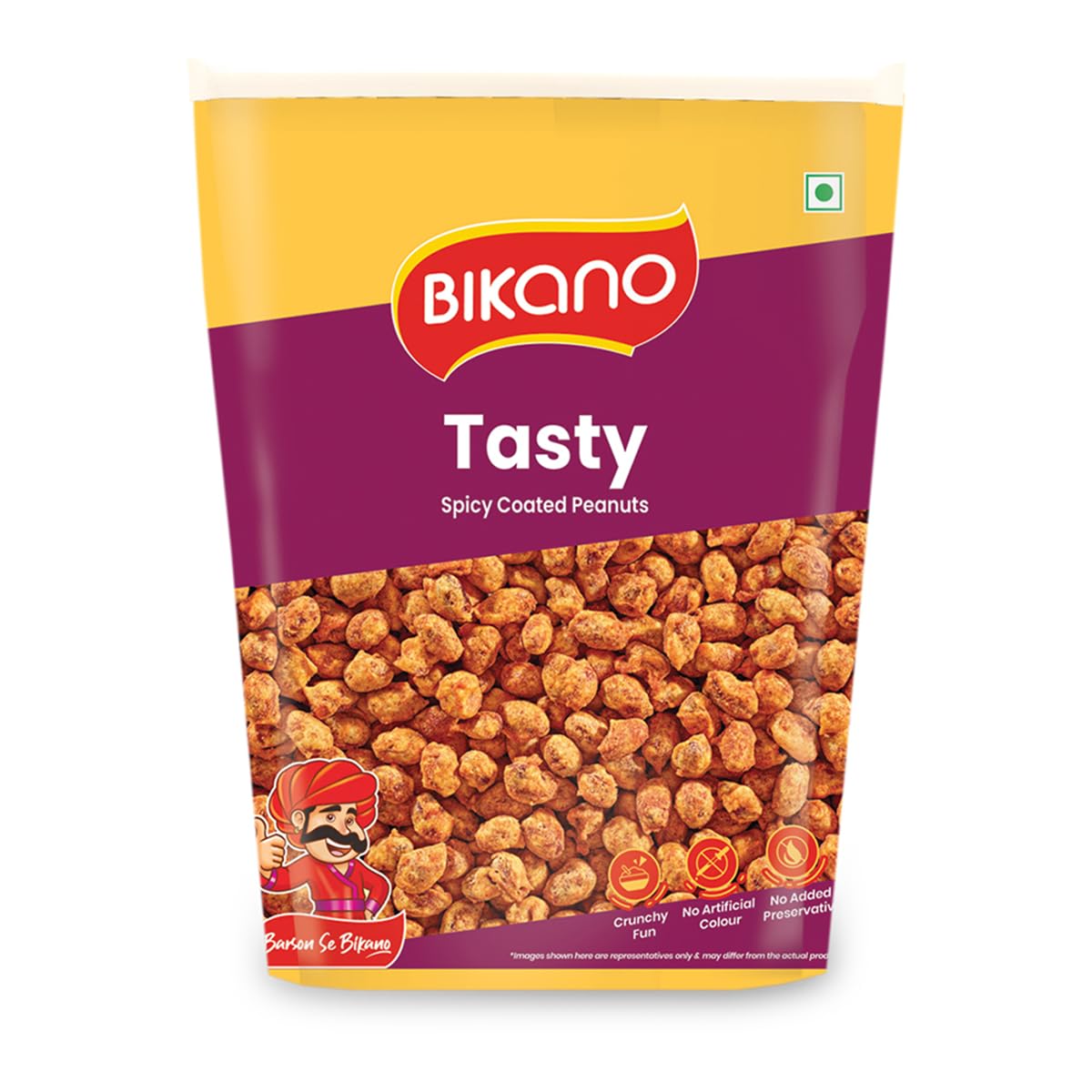 Bikano Tasty Spicy Crunchy & Roasted Snack - 180 g