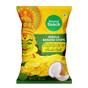 Beyond Snack Kerala Banana Chips Coconut oil & Rock Salt - 100 g
