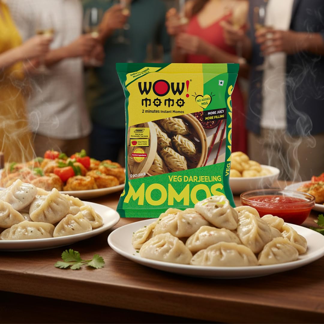 WOW MOMO Veg Darjeeling Momos - 240 g