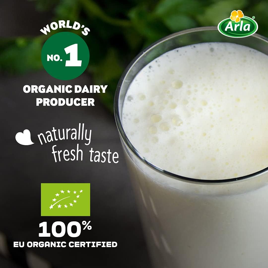 Arla Organic Fresh Milk - 900 ml (Chilled)