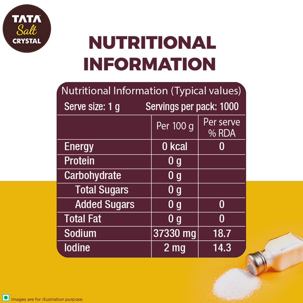 TATA Crystal Salt - 1 Kg