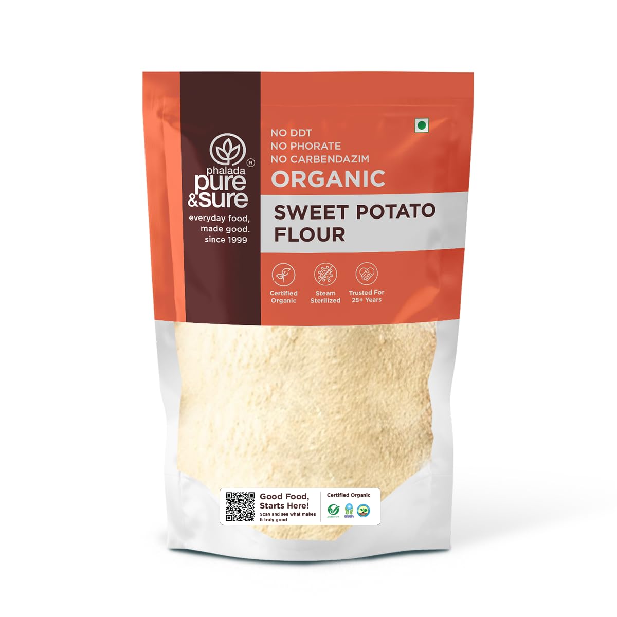 Phalada Pure & Sure Organic Sweet Potato Flour - 500 g