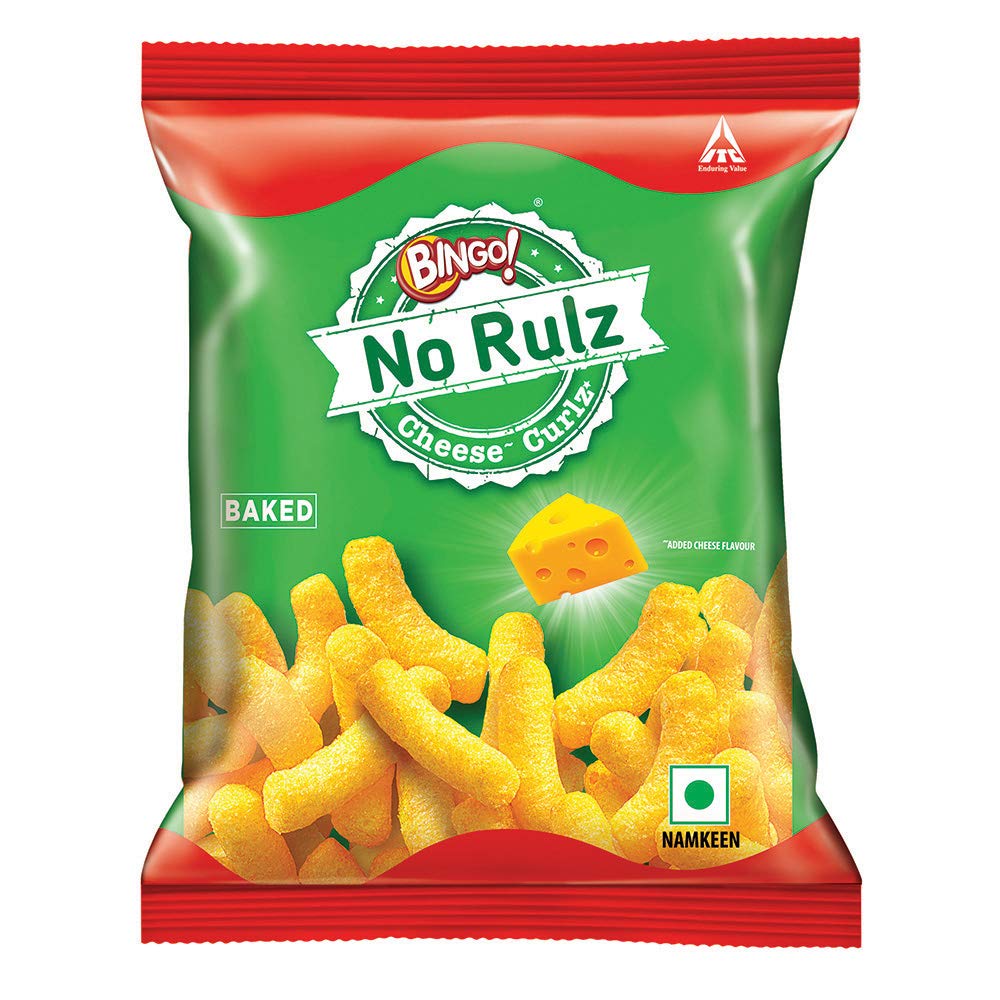 Bingo NO RULZ CURLZ Cheese - 90 g