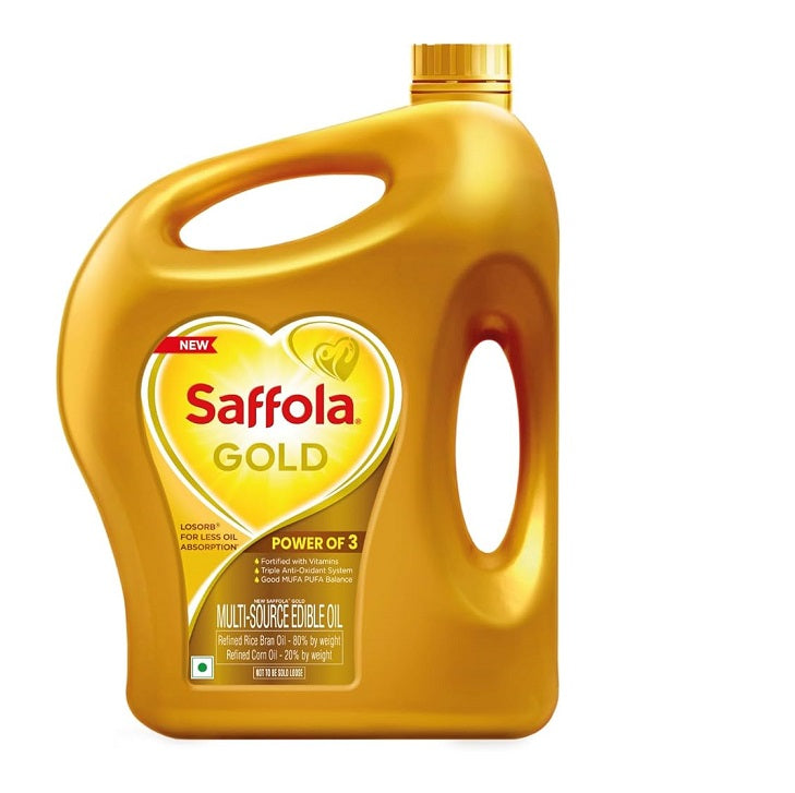 Saffola Gold Cooking Oil - 2 L