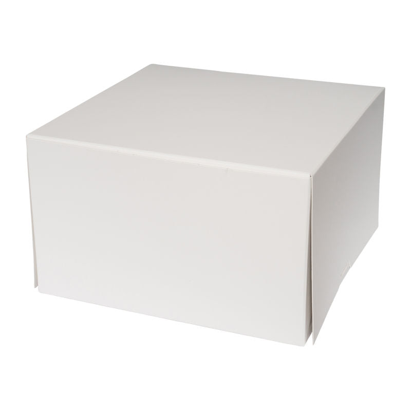 Redman Cake Box Plain White 10X10X6"  - 2Pcs