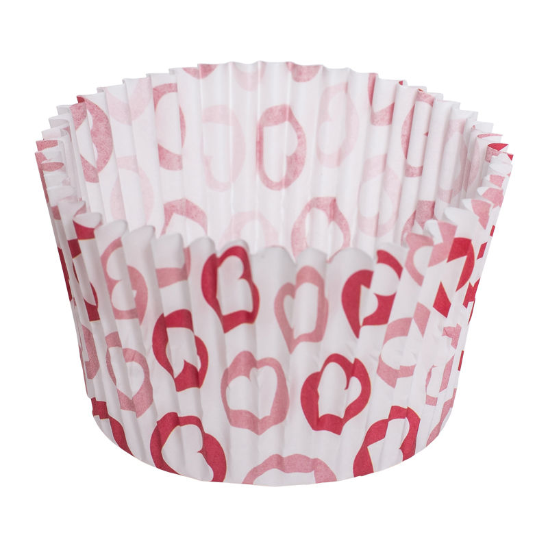 Redman Greaseproof Baking Case 120Mm Heart - 500 Pc
