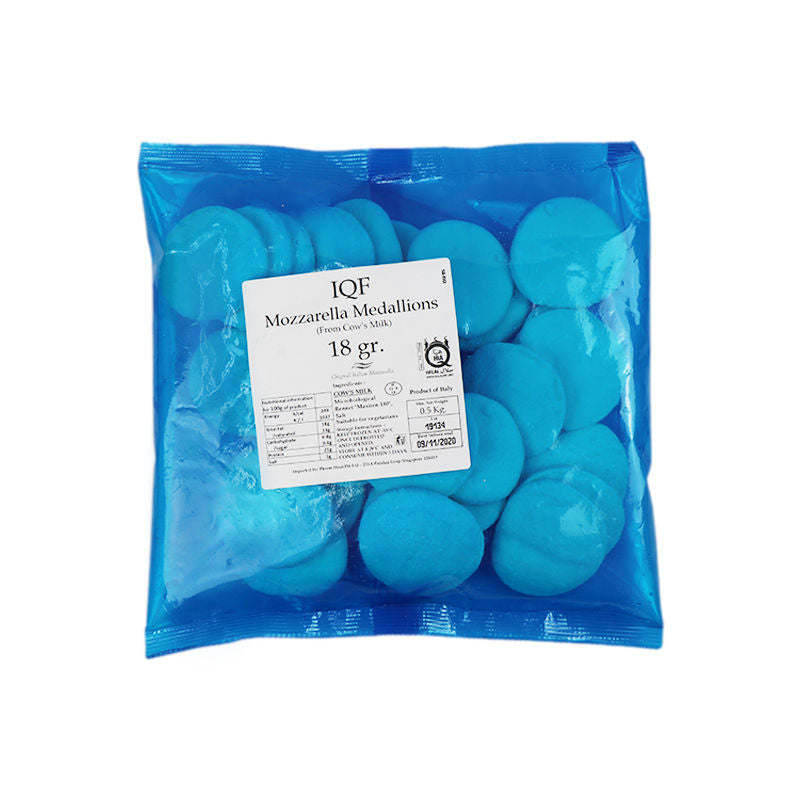 Europomella Iqf 18G Slice Mozzarella Cheese  - 500 G