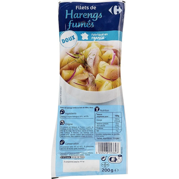 Carrefour Smoked Herring Soft Fish  - 200 G