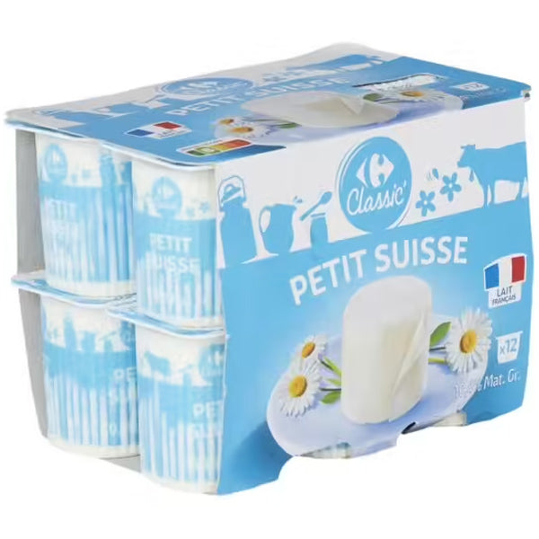 Carrefour 10 4% Fat P Suisse Plain Yogurt  -  60 G