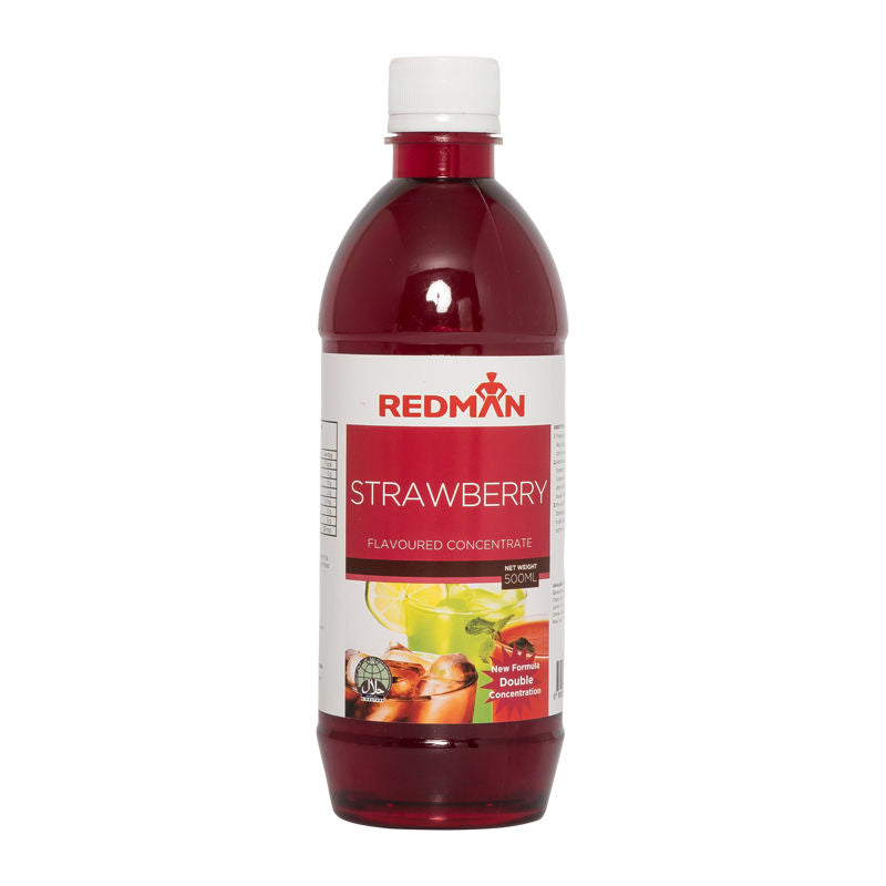 Redman Strawberry Flavoured Concentrate - 500 Ml