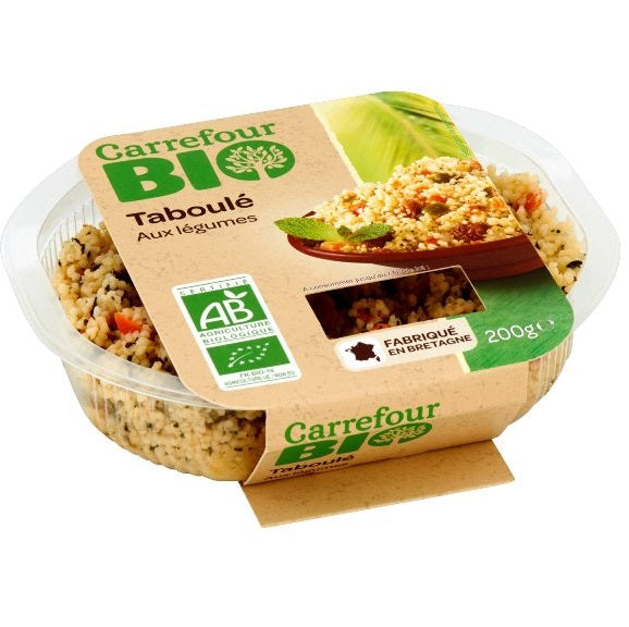 Carrefour Org Vegetable Tabbouleh Snack  - 200 G