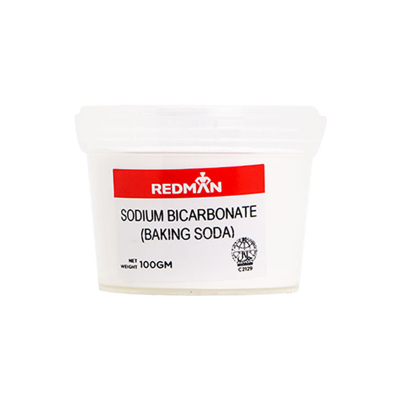Redman Sodium Bicarbonate (Baking Soda)  - 100 G