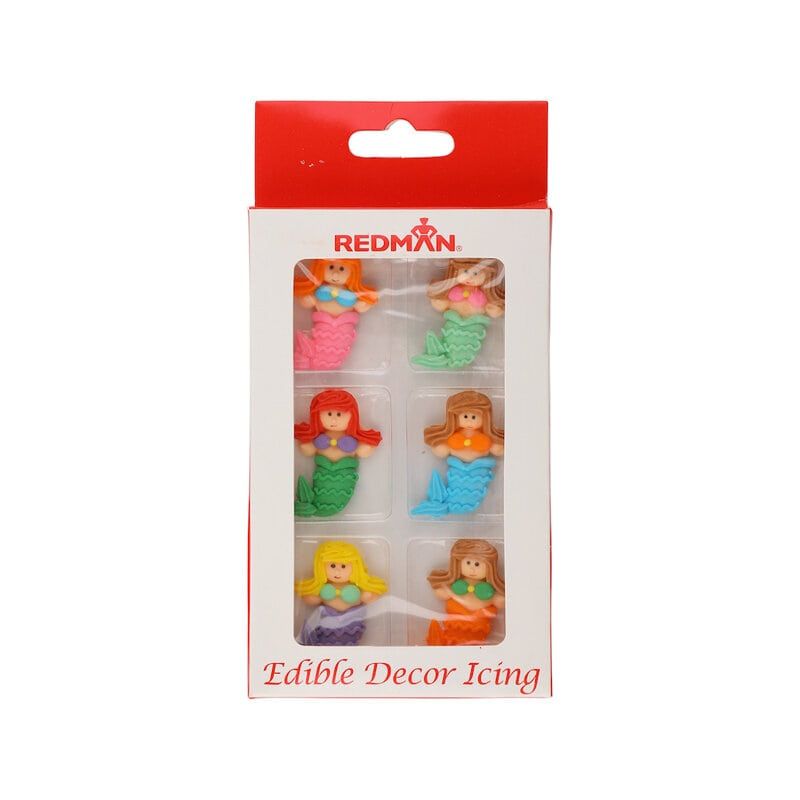 Redman Icing Decor- Mermaids - 1 Pc