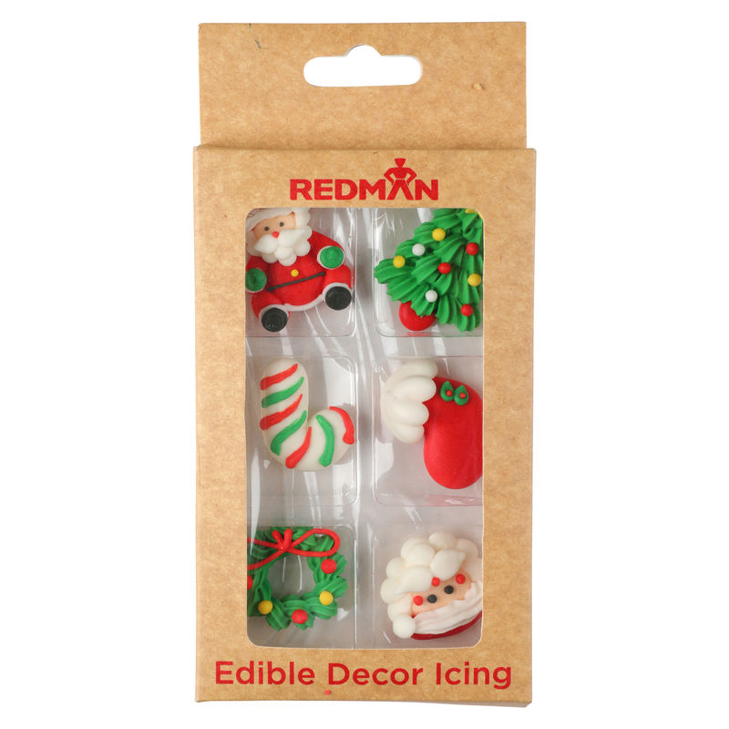 Redman Icing Decor- Christmas  - Flat