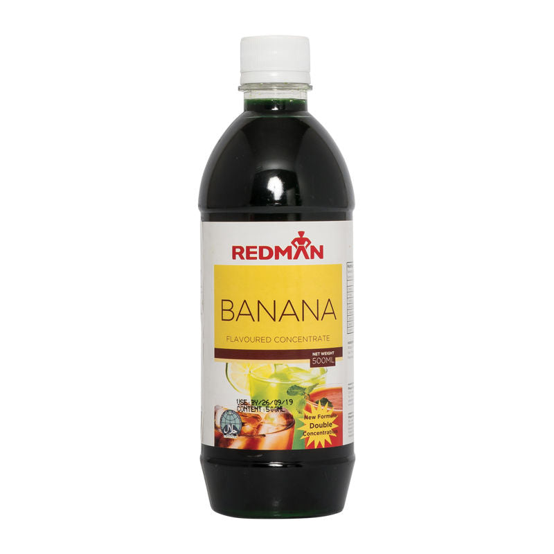Redman Banana Flavoured Concentrate - 500 Ml