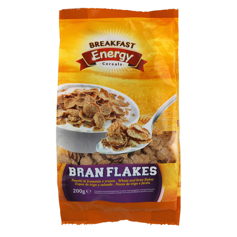 Breakfast Energy Bran Flakes Cereal  - 200 G
